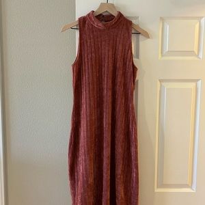 Lulus mauve pink sweater dress